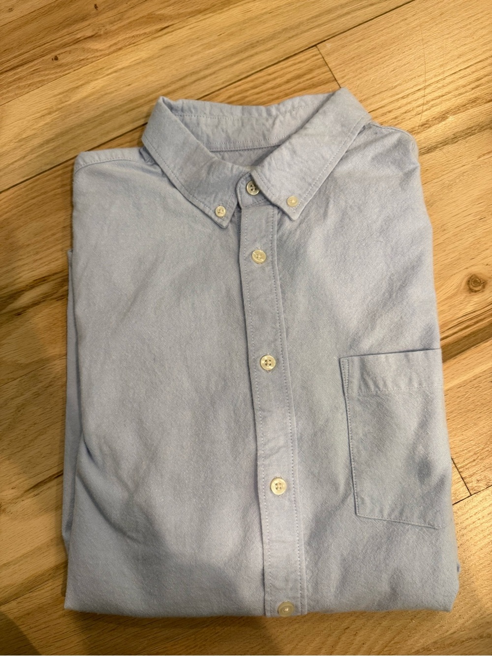 Goodfellow & Co Light Blue Button-Down Oxford Shirt